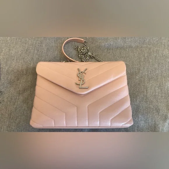 Saint Laurent LouLou small pink - Picture 4 of 16